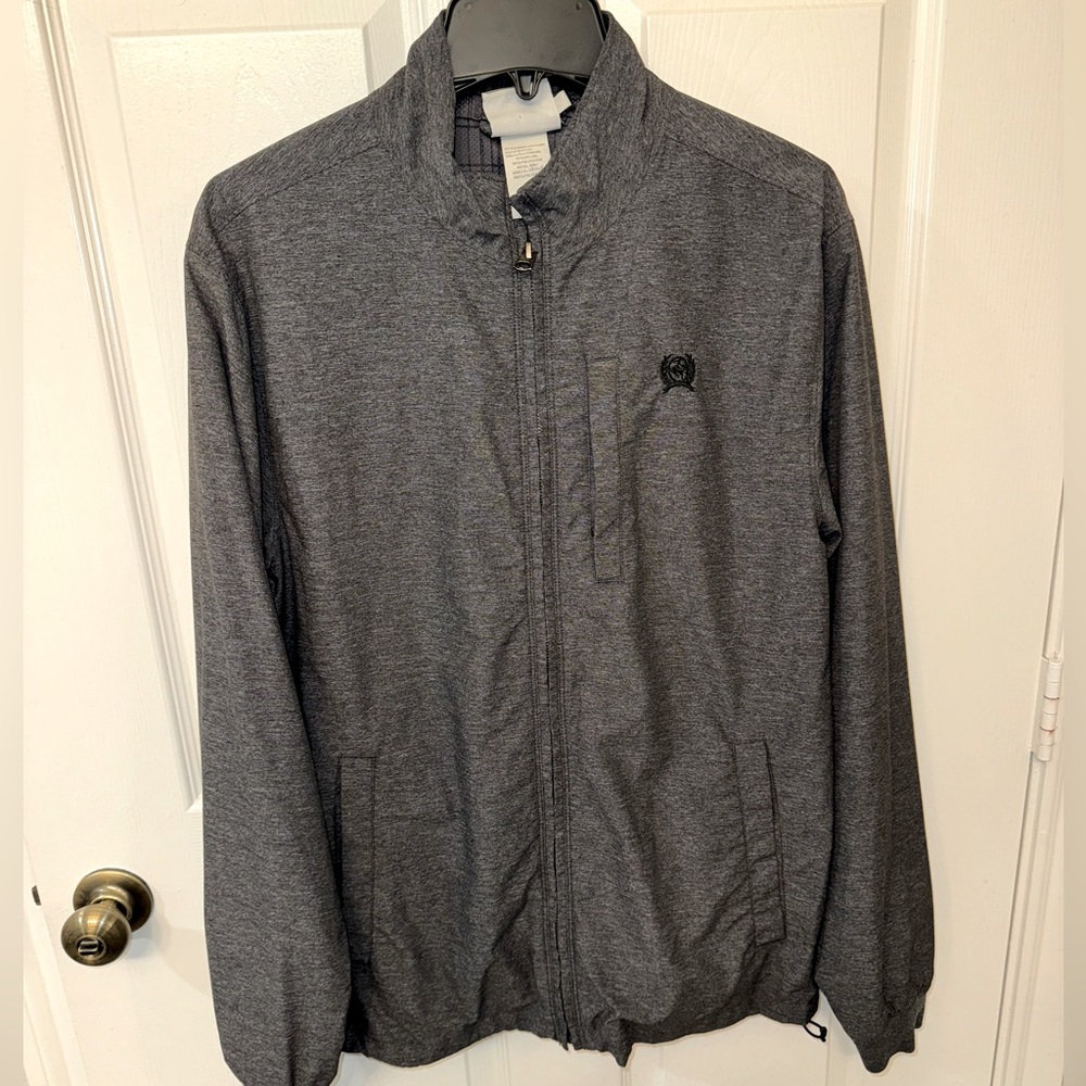 Men’s cinch bomber style golf jacket